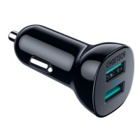 Автомобильное зарядное устройство Choetech C0051-V5, 2.4 A, Черный