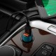 Автомобільний зарядний пристрій Borofone BZ19, MicroUSB, і кабель 2.4 A, Синій