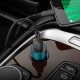 Автомобільний зарядний пристрій Borofone BZ19A, MicroUSB, і кабель Синій