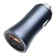 Автомобільний зарядний пристрій Baseus CCJD-0G PD+QC3.0, Сірий