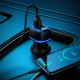 Автомобильное зарядное устройство Borofone BZ14, С кабелем, MicroUSB, 2.4 A, Черный