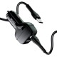 Автомобільний зарядний пристрій Hoco Z36, MicroUSB, і кабель 2.4 A, Чорний