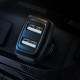 Автомобільний зарядний пристрій Hoco Z36, MicroUSB, і кабель 2.4 A, Чорний