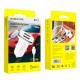 Автомобільний зарядний пристрій Borofone BZ12, MicroUSB, і кабель 2.4 A, Білий