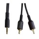 Кабель AUX Borofone BL11, RCA, 1.5 м., 3.5 мм., Черный