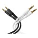 Кабель AUX XO NB-R271, 3,5 мм., 1.0 м., Чорний