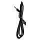 Кабель AUX Samsung BN39-01286B, 3,5 мм., 1.5 м., Чорний