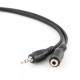 Кабель AUX Cablexpert CCA-423-2M, 3,5 мм., 2.0 м., Чорний
