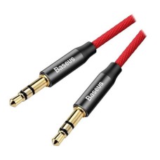 Кабель AUX Baseus CAM30-C91 Yiven Audio Cable M30, 3,5 мм., 1.5 м., Червоний