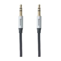 Кабель AUX Baseus CAM30-CS1 Yiven Audio, 1.5 м., 3.5 мм., Черный