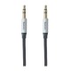 Кабель AUX Baseus CAM30-CS1 Yiven Audio, 1.5 м., 3.5 мм., Черный