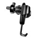 Автотримач Baseus SUYL-01 Gravity Car Mount Holder, Чорний