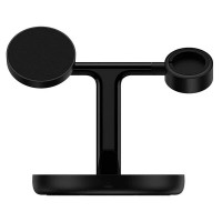 Бездротовий зарядний пристрій Baseus WXTE000101 Swan Magnetic, Чорний