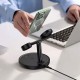 Бездротовий ЗП Baseus WXTE000101 Swan Magnetic, Чорний