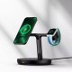 Бездротовий ЗП Baseus WXTE000101 Swan Magnetic, Чорний
