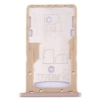 Слот SIM-карты (лоток) Xiaomi Redmi 4a, с разъемом карты памяти, Золотой