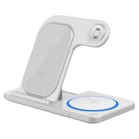 Беспроводное зарядное устройство WIWU Wi-W020 Folding Wireless Charger, Белый