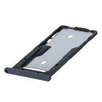 Слот SIM-карти (лоток) Xiaomi Redmi 4a, з роз'ємом карти пам'яті, Чорний