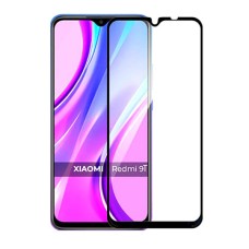 Захисне скло Xiaomi Redmi 9T, Glass Full, 3D, Чорний