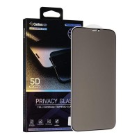 Защитное стекло Apple iPhone 11, iPhone XR, Gelius, Антишпион, 5D, Черный
