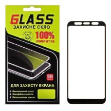 Захисне скло Samsung J415 Galaxy J4 Plus 2018, J610 Galaxy J6 Plus, G-Glass, 2.5D, Чорний