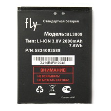 Акумулятор Fly IQ458 Evo Tech 2, IQ459 Quad EVO Chic 2, BL3809, OR(PRC)