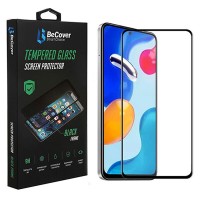 Защитное стекло Xiaomi Redmi Note 11S 5G, BeCover, Черный
