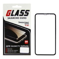 Защитное стекло Apple iPhone 11, iPhone XR, F-Glass, 5D, Черный