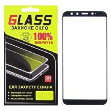 Захисне скло Xiaomi Mi A2, Mi6x, G-Glass, 2.5D, Чорний