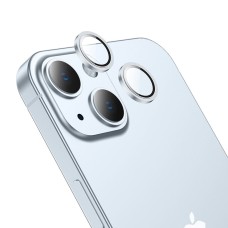 Захисне скло камери Apple iPhone 15, iPhone 15 Plus, Hoco, Блакитний