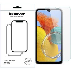 Захисне скло Samsung M146 Galaxy M14, BeCover, Чорний