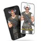 Защитное стекло Apple iPhone 12 Pro Max, OX Warrior, Черный