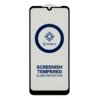 Защитное стекло Samsung A055 Galaxy A05, Premium Tempered Glass, 9D, Черный