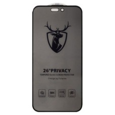 Захисне скло Apple iPhone 14 Pro Max, Full HD Deer, Чорний