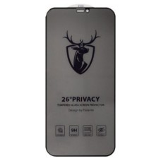 Захисне скло Apple iPhone 12 Pro Max, Full HD Deer, Чорний