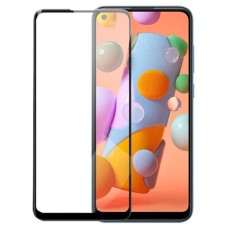 Захисне скло Samsung A115 Galaxy A11, M115 Galaxy M11, Titanium, Чорний