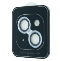 Защитное стекло камеры Apple iPhone 15, iPhone 15 Plus, ACHILLES, Синий