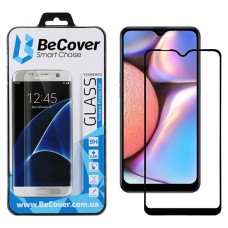 Захисне скло Samsung A107 Galaxy A10s, BeCover, Чорний