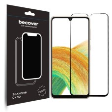 Захисне скло Samsung A346 Galaxy A34 5G, BeCover, Чорний