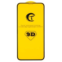 Захисне скло Apple iPhone 15 Pro Max, Full Glue, 9D, Чорний