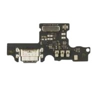 Нижняя плата ZTE Blade V40, с разъемом зарядки и микрофоном