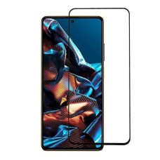 Захисне скло Xiaomi Poco X5 Pro 5G, Redmi Note 12 Pro 5G, Full Cover, 3D, Чорний