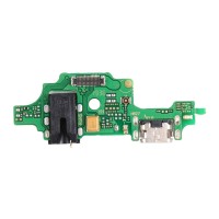 Нижняя плата Tecno Spark 5, с разъемом зарядки и микрофоном
