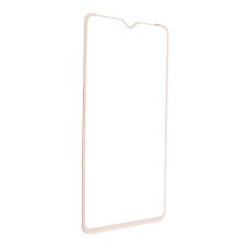 Захисне скло Samsung A105 Galaxy A10, M105 Galaxy M10, Full Cover, 3D, Білий