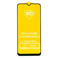 Защитное стекло OPPO A16 2021, Full Glue, Черный