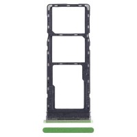 Слот SIM-карты (лоток) Infinix Hot 11S, с разъемом карты памяти, Зеленый