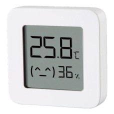 Термометр-гігрометр Xiaomi LYWSD03MMC, NUN4106CN Mijia Bluetooth Thermometer 2, Білий