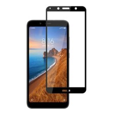 Захисне скло Xiaomi Redmi 7a, Premium Glass, 5D, Чорний