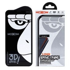 Захисне скло Apple iPhone 12 Mini, MOXOM AF AirBag, 2.5D, Чорний