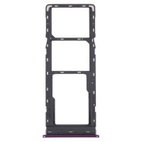 Слот SIM-карти (лоток) Infinix Hot 11S, з роз'ємом карти пам'яті, Фіолетовий